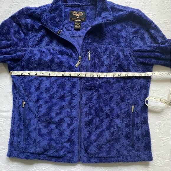 Wooly Bully Wear Colorado Super Soft Fleece Full Zip Jacket Sweater - Picture 3 of 8